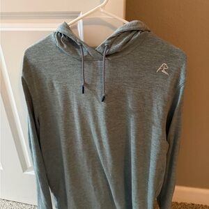 Rhoback Heathered Green Hoodie